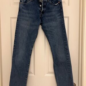 Levi's Blue Straight Jeans